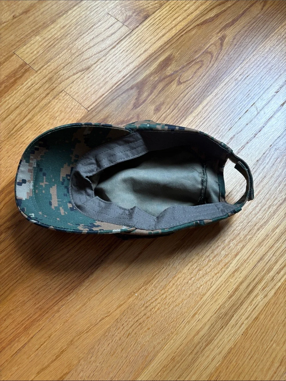 Kids Marine Corp Woodland Camouflage Military Costume Set - small (6-8)
